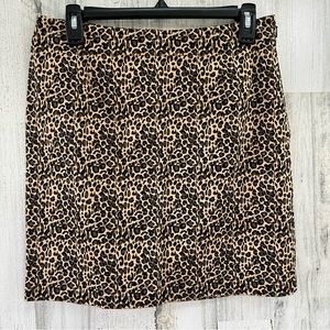WANKO Leopard Print Skirt NEW Size L